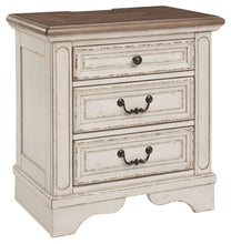 Load image into Gallery viewer, Realyn Three Drawer Night Stand