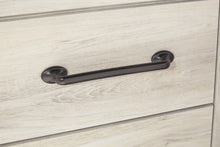 Load image into Gallery viewer, Cambeck King Panel Bed with 2 Storage Drawers with Mirrored Dresser