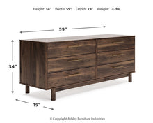 Load image into Gallery viewer, Calverson Six Drawer Dresser