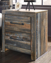 Load image into Gallery viewer, Drystan Full Bookcase Bed with 4 Storage Drawers with Mirrored Dresser, Chest and Nightstand