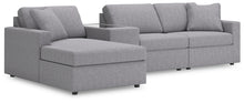 Load image into Gallery viewer, Modmax 4-Piece Sectional with Chaise and Storage Console