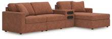 Load image into Gallery viewer, Modmax 4-Piece Sectional with Chaise and Audio Console