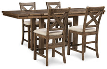 Load image into Gallery viewer, Moriville Counter Height Dining Table and 4 Barstools