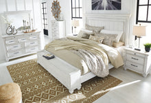 Load image into Gallery viewer, Kanwyn Queen Panel Bed with Storage with Mirrored Dresser, Chest and Nightstand