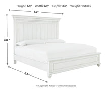 Load image into Gallery viewer, Kanwyn Queen Panel Bed with Mirrored Dresser, Chest and Nightstand