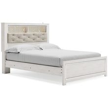 Load image into Gallery viewer, Altyra Queen Panel Bookcase Bed with Mirrored Dresser, Chest and Nightstand