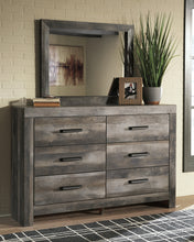Load image into Gallery viewer, Wynnlow King Panel Bed with Mirrored Dresser, Chest and Nightstand