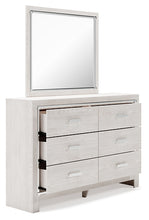 Load image into Gallery viewer, Altyra King Upholstered Storage Bed with Mirrored Dresser and Nightstand