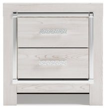 Load image into Gallery viewer, Altyra King Upholstered Storage Bed with Mirrored Dresser and Nightstand