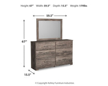 Load image into Gallery viewer, Ralinksi Twin Panel Bed with Mirrored Dresser