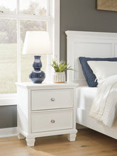 Load image into Gallery viewer, Fortman Full Panel Bed with Mirrored Dresser, Chest and Nightstand
