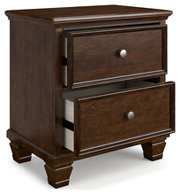 Load image into Gallery viewer, Danabrin Twin Panel Bed with Mirrored Dresser, Chest and Nightstand