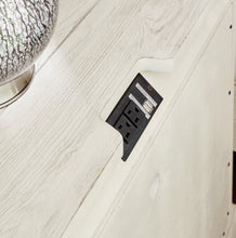 Load image into Gallery viewer, Arlendyne King Upholstered Bed with Mirrored Dresser, Chest and Nightstand