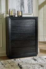 Load image into Gallery viewer, Londer California King Panel Bed with Mirrored Dresser, Chest and Nightstand