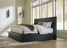 Load image into Gallery viewer, Londer King Panel Bed with Mirrored Dresser and Nightstand