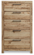 Load image into Gallery viewer, Hyanna Twin Panel Bed with Storage with Mirrored Dresser, Chest and Nightstand