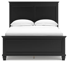 Load image into Gallery viewer, Lanolee Full Panel Bed with Mirrored Dresser, Chest and Nightstand