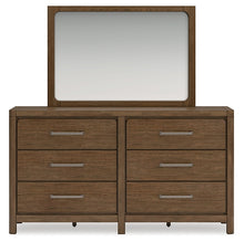Load image into Gallery viewer, Cabalynn King Upholstered Bed with Mirrored Dresser and Nightstand