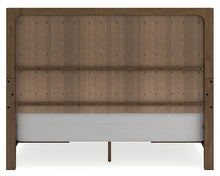 Load image into Gallery viewer, Cabalynn King Panel Bed with Storage with Mirrored Dresser