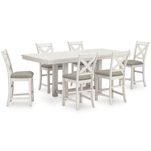 Load image into Gallery viewer, Robbinsdale Counter Height Dining Table and 6 Barstools