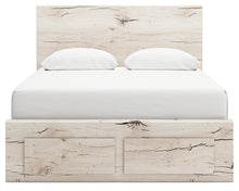 Load image into Gallery viewer, Lawroy Queen Panel Storage Bed with Mirrored Dresser and Nightstand