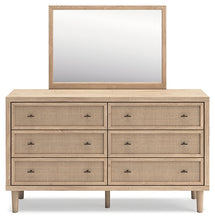 Load image into Gallery viewer, Cielden Queen Panel Bed with Mirrored Dresser, Chest and Nightstand