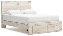 Load image into Gallery viewer, Lawroy Queen Panel Storage Bed with Mirrored Dresser, Chest and Nightstand