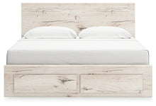 Load image into Gallery viewer, Lawroy King Panel Storage Bed with Mirrored Dresser, Chest and Nightstand