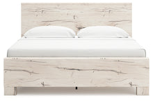 Load image into Gallery viewer, Lawroy King Panel Bed with Mirrored Dresser and Nightstand