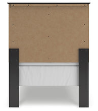 Load image into Gallery viewer, Maribel Twin Panel Bed with Mirrored Dresser, Chest and Nightstand