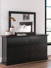 Load image into Gallery viewer, Maribel Full Panel Bed with Mirrored Dresser, Chest and Nightstand