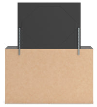 Load image into Gallery viewer, Hollivern Twin Panel Bed with Storage with Mirrored Dresser and Nightstand