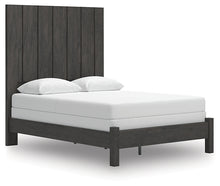 Load image into Gallery viewer, Fraluna Queen Panel Bed with Mirrored Dresser and Nightstand