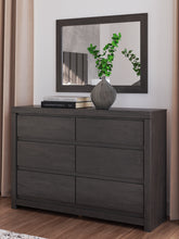 Load image into Gallery viewer, Fraluna Queen Panel Bed with Mirrored Dresser and Nightstand
