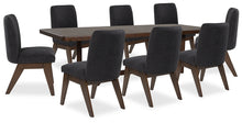 Load image into Gallery viewer, Dilenno Dining Table and 8 Chairs