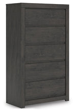 Load image into Gallery viewer, Fraluna King Panel Bed with Mirrored Dresser, Chest and Nightstand