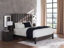 Load image into Gallery viewer, Fraluna King Panel Bed with Mirrored Dresser, Chest and Nightstand