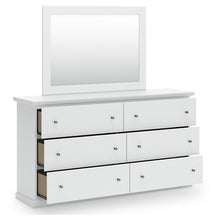 Load image into Gallery viewer, Bostwick Shoals Full Panel Bed with Mirrored Dresser