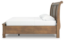 Load image into Gallery viewer, Feddinger King Storage Sleigh Bed with Mirrored Dresser