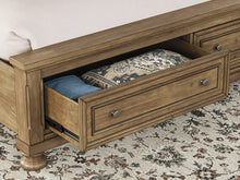 Load image into Gallery viewer, Feddinger King Storage Sleigh Bed with Mirrored Dresser