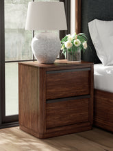 Load image into Gallery viewer, Dilenno Queen Canopy Bed with Mirrored Dresser, Chest and Nightstand