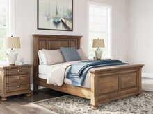 Load image into Gallery viewer, Feddinger Queen Panel Bed with Mirrored Dresser