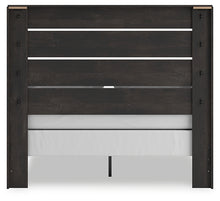 Load image into Gallery viewer, Hollivern Queen Panel Bed with Mirrored Dresser, Chest and Nightstand
