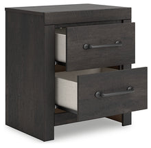 Load image into Gallery viewer, Hollivern King Panel Bed with Mirrored Dresser and Nightstand