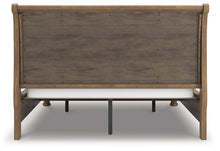 Load image into Gallery viewer, Feddinger California King Storage Sleigh Bed with Mirrored Dresser and Nightstand