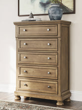 Load image into Gallery viewer, Feddinger California King Storage Sleigh Bed with Mirrored Dresser, Chest and Nightstand