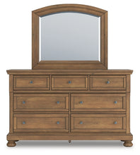 Load image into Gallery viewer, Feddinger Queen Storage Sleigh Bed with Mirrored Dresser, Chest and Nightstand