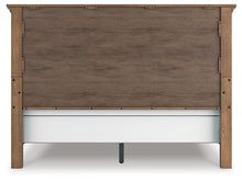 Load image into Gallery viewer, Feddinger King Panel Bed with Mirrored Dresser