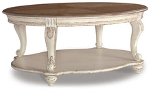 Load image into Gallery viewer, Realyn Oval Cocktail Table