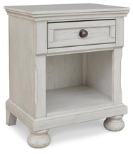 Load image into Gallery viewer, Robbinsdale One Drawer Night Stand